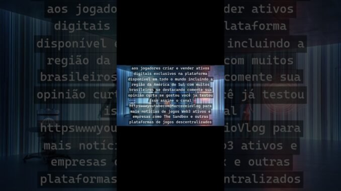 A comunidade de jogos Web3 no Brasil