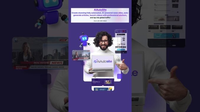 AiAutoSite: The Ultimate AI News Website Builder!