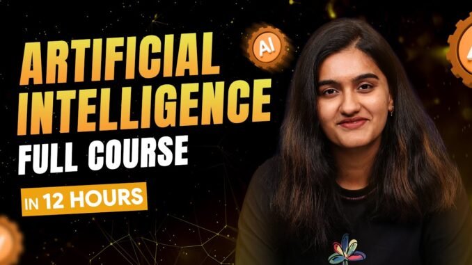 Artificial Intelligence Full Course (2025) | AI Course For Beginners FREE | Intellipaat