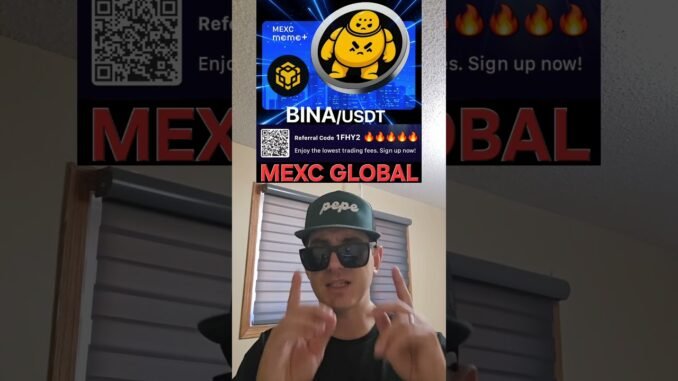 $BINA - BINANCE YELLOW ROBOT TOKEN CRYPTO COIN HOW TO BUY BINA BNB BSC BLOCKCHAIN MEXC PANCAKESWAP