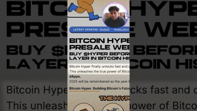 BITCOIN HYPER PRESALE GOING CRAZY!! #crypto #bitcoin #digitalcurrency