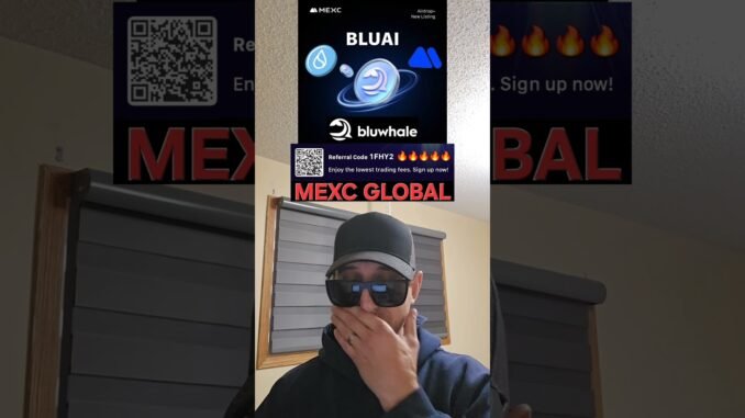 $BLUAI - BLUWHALE AI TOKEN CRYPTO COIN HOW TO BUY BLUAI MEXC GLOBAL SUI BLOCKCHAIN BNB BSC BINANCE