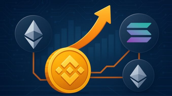 “BNB Szn” Is Here: BNB Chain Overtakes Ethereum And Solana “BNB Szn” Is Here: BNB Chain Overtakes Ethereum And Solana In Cross-Chain Activity