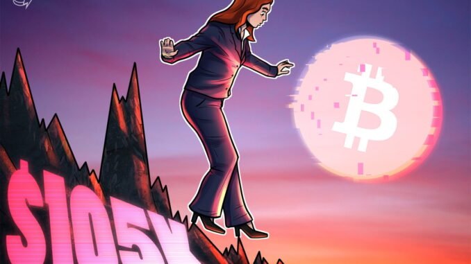 BTC Bids Deepen Under $105K Amid Market Cleanup