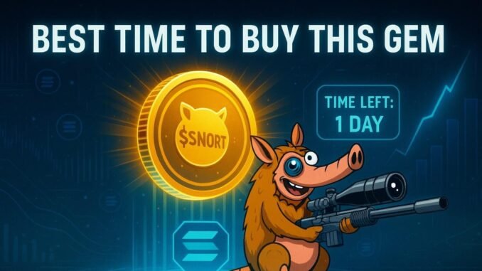 Best Time to Buy This Gem Snorter Token Could Be a Solana Gem – Time to Join One of the Best Crypto Presales?