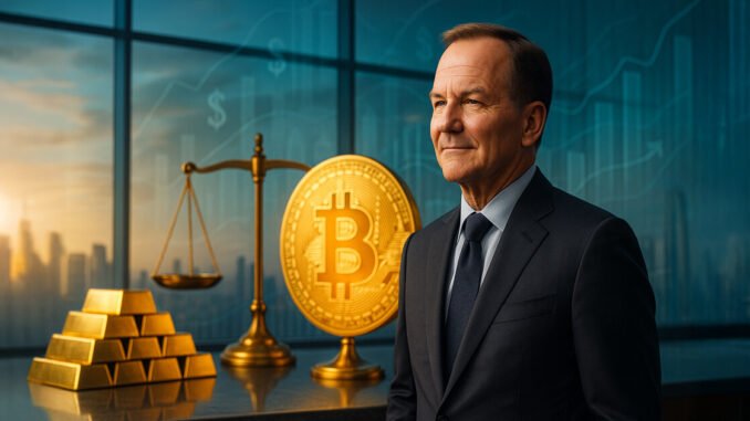 Billionaire Paul Tudor Jones says Bitcoin will outpace gold in 'a world of fiscal expansion'