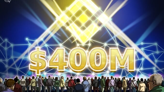 Binance Rolls Out $400M Program for Traders Hit by Friday’s Downturn