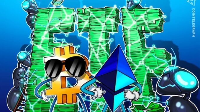 Bitcoin, Ether ETFs Rebound as Powell Signals Rate Cuts