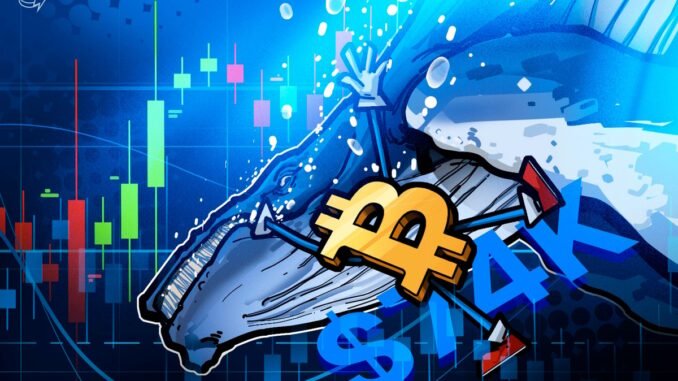 Bitcoin Price Eyes Drop to $74K as Whale Opens Another $140M BTC Short