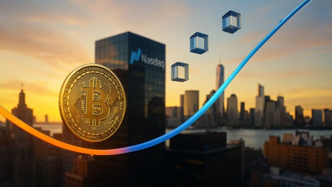 Bitcoin is trading at a 30% discount relative to Nasdaq fair value