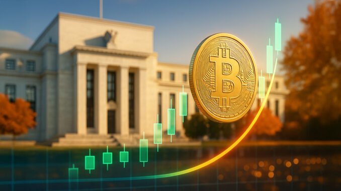 Bitcoin retraces nearly half its losses from October crash amid Fed rate-cut expectations