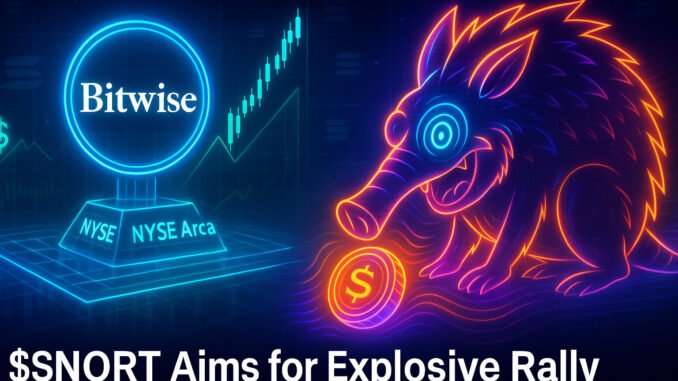 Breaking: Bitwise Solana Staking ETF Shifts to NYSE Arca – $SOL Pumps, Snorter Token in Spotlight