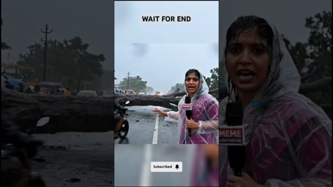 🌧️ Breaking News Gone Wrong!🤣🤣😂 #shorts #ai #aishorts