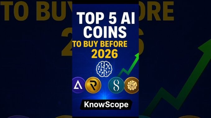 Buy Before 2026 These Ai Crypto Coins #crypto #cryptocurrency #cryptocoinupdate #shorts