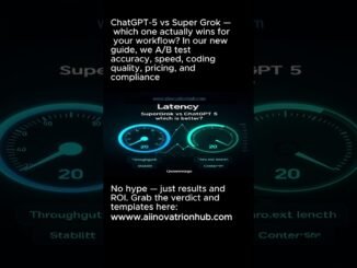 ChatGPT 5 vs Super Grok #ChatGPT #Grok #AI #AIChatbot #AIInovationHub