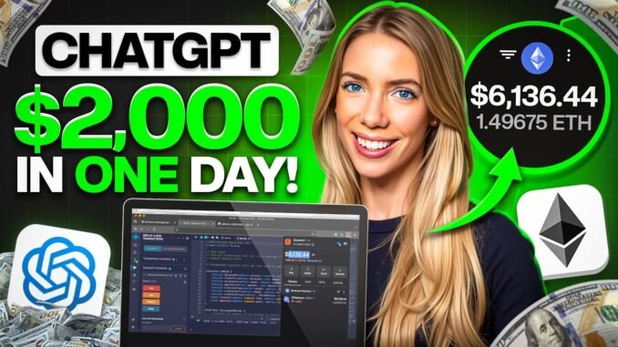 ChatGPT AI Crypto Trading Strategy Made $2,000 in One Day (Full Tutorial 2025)