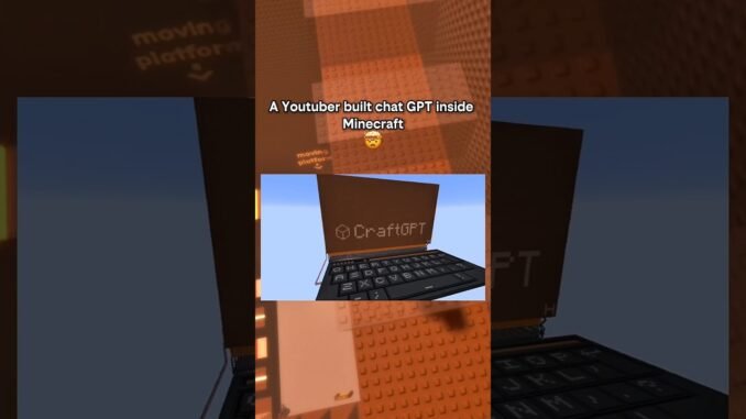 ChatGPT In Minecraft 😭🙏🏼 #roblox #robloxrant #rblx #relatable