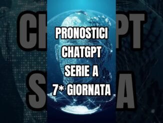 ChatGPT ha pronosticato la 7ª giornata di Serie A… Indovinerà i risultati?