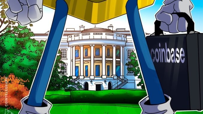 Coinbase Defends Funding of White House Ballroom after East Wing Demolished
