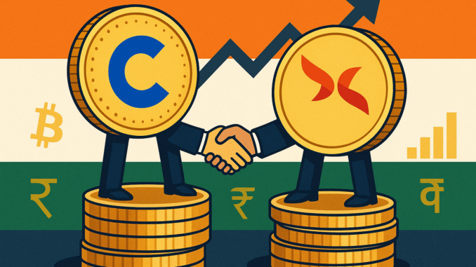 Coinbase invests in CoinDCX as India’s crypto regulation nears clarity Coinbase invests in CoinDCX as India’s crypto regulation nears clarity