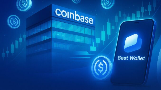 Coinbase's Income Surges to $433M Amidst Stablecoin Rally as Best Coinbase Reports $433M Profit Thanks to Stablecoin Growth – Best Wallet Token Crosses $16.7M