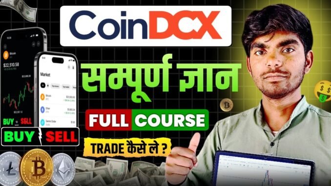 Coindcx Main Crypto Trading Kaise kare | Coindcx Futures Trading For Beginners 2025 | Crypto trading