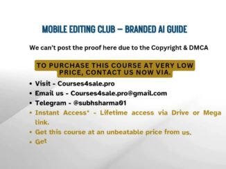 Courses4sale.pro — Mobile Editing Club – Branded AI Guide