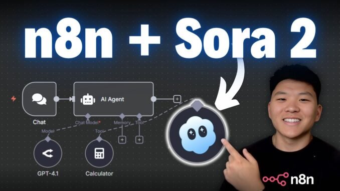 Create ANYTHING with Sora 2 + n8n AI Agents (Full Beginner's Guide)