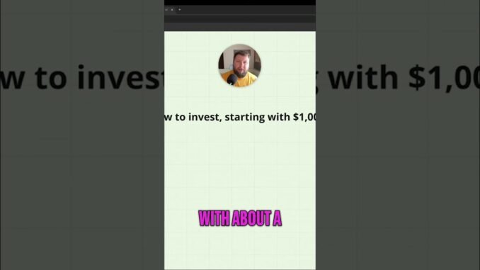 Crypto Investing  Turning $1,000 Into Profit   Colin's Guide