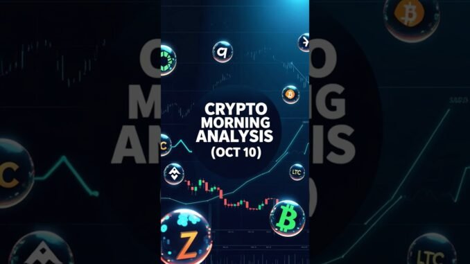 Crypto Morning Analysis (Oct 10) | AI & Privacy Coins Lead the Market Surge #crypto #cryptoanalysis