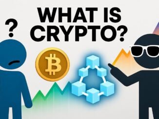 Crypto explanation for beginners.