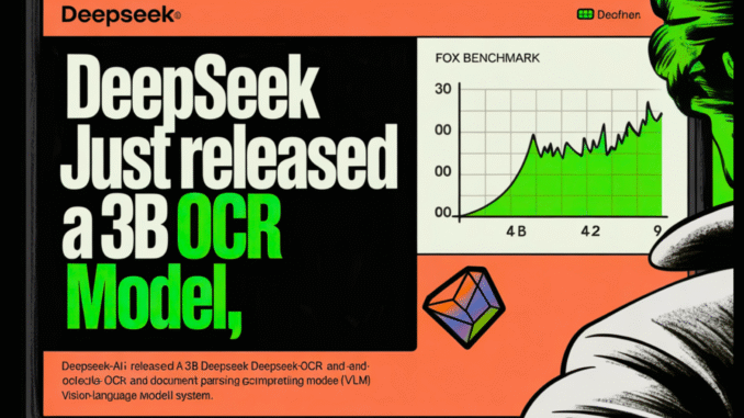 DeepSeek Just Released a 3B OCR Model: A 3B VLM Designed for High-Performance OCR and Structured Document Conversion