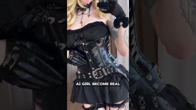 Do you like my Grok cosplay? #cosplay #grok #ai #cosplayer #ani #grokani