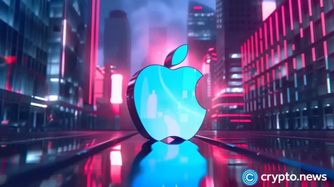 An Image Showing Apple Logo