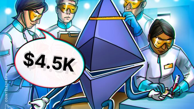 ETH Aims For $4.5K Just Days After Historic Flash Crash ETH Aims For $4.5K Just Days After Historic Flash Crash