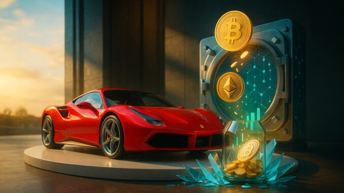 Elite Ferrari clientele to bid on Le Mans race car Elite Ferrari clientele to bid on Le Mans race car with digital tokens