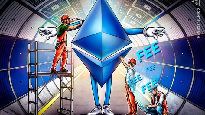 Ethereum Gas Costs Pennies, Daily Transactions Top 1.6M