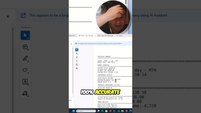 Ethereum vs. Bitcoin: Advanced AI Trading Strategies #shorts