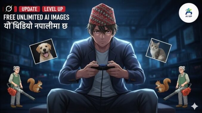 FREE UNLIMITED AI Photos 🤯 Grok AI बाट जति चाह्यो त्यति AI Image बनाउनुहोस्! | How To Generate Image