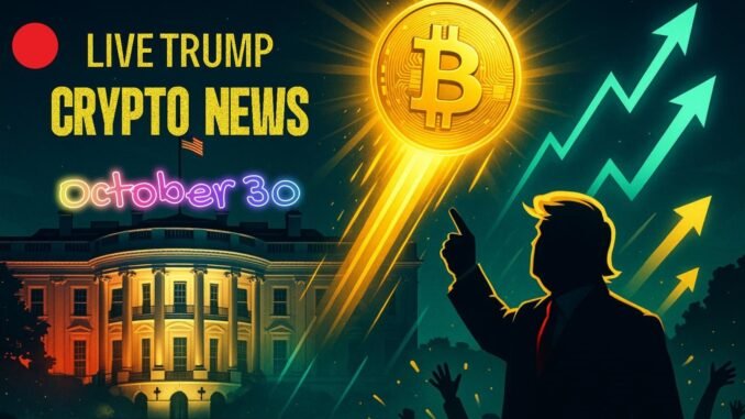 Fed Cut Interest Rates as OFFICIAL TRUMP Surged 40%, and Trump Crypto News Live Today: Fresh Updates from the US Crypto Space (October 30)