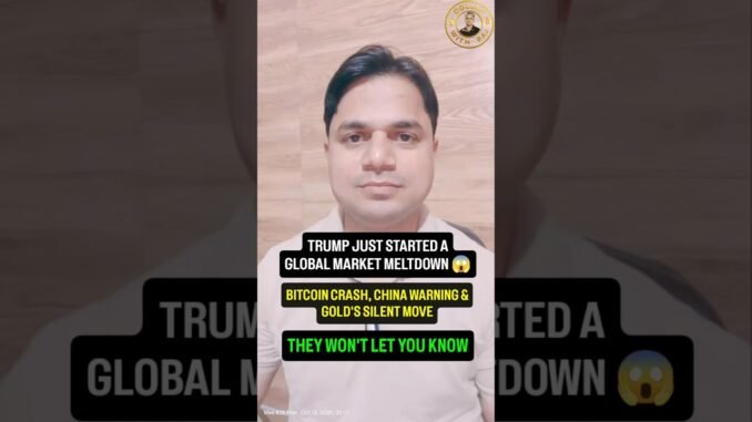Global Markets SHAKEN After Trump’s 130% Tariff on China 😱 | Bitcoin Crash or Opportunity?