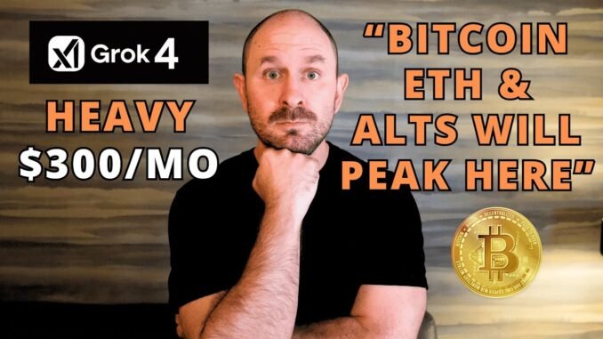 Grok AI UPDATES Its 2025 Crypto Market Top Prediction (BTC, ETH & Altcoins)