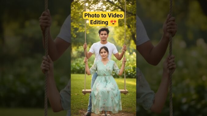 Grok Ai Trending Photo to Video Editing😍 #viral #shortsfeed #trending #shorts #ai #foryou