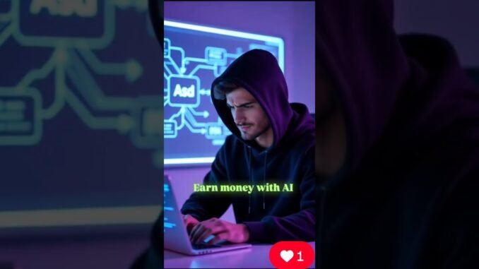 How Faceless Creators Make Money Using AI | Free AI Guide Inside 🚀 #shortsfeed #shorts