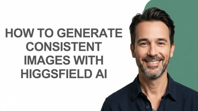 How to Generate Consistent Images with Higgsfield Ai - KevinHowTo