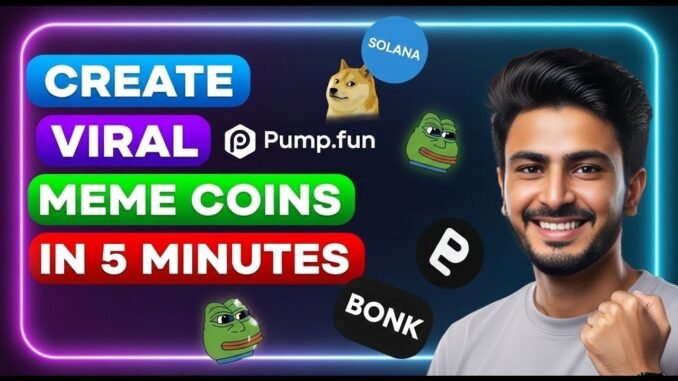 How to Make a Viral Meme Coin on Pump.fun | Step-by-Step Solana Guide 🔥