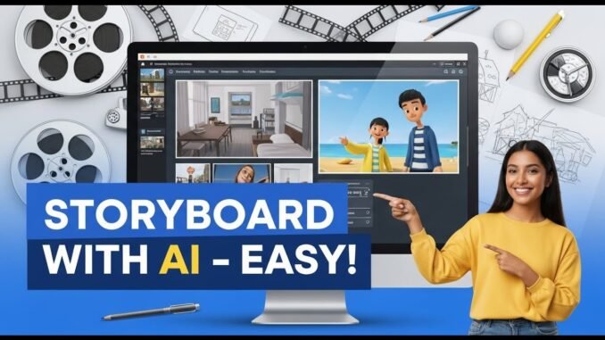 How to Storyboard with AI using Blooper AI – Beginner Step by Step Tutorial