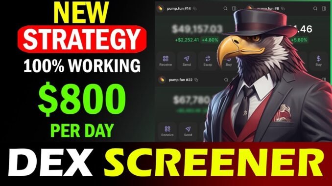 How to Trade on Dexscreener on Mobile in Hindi - Dexscreener Par Coin Kaise Buy Karen - Dexscreener