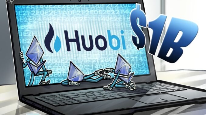 Huobi Founder Raises $1B to Buy Ether: Report