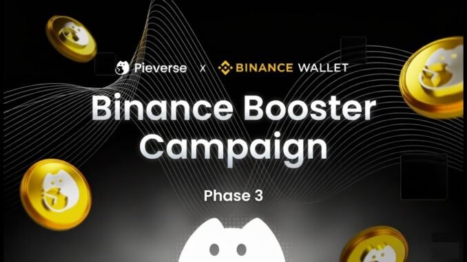 Hướng dẫn Pieverse Booster Campaigns Phase 3 trên Binance Web3